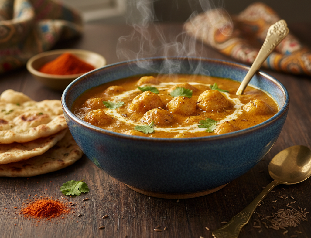 Makhana Curry (Lotus Seed Curry)