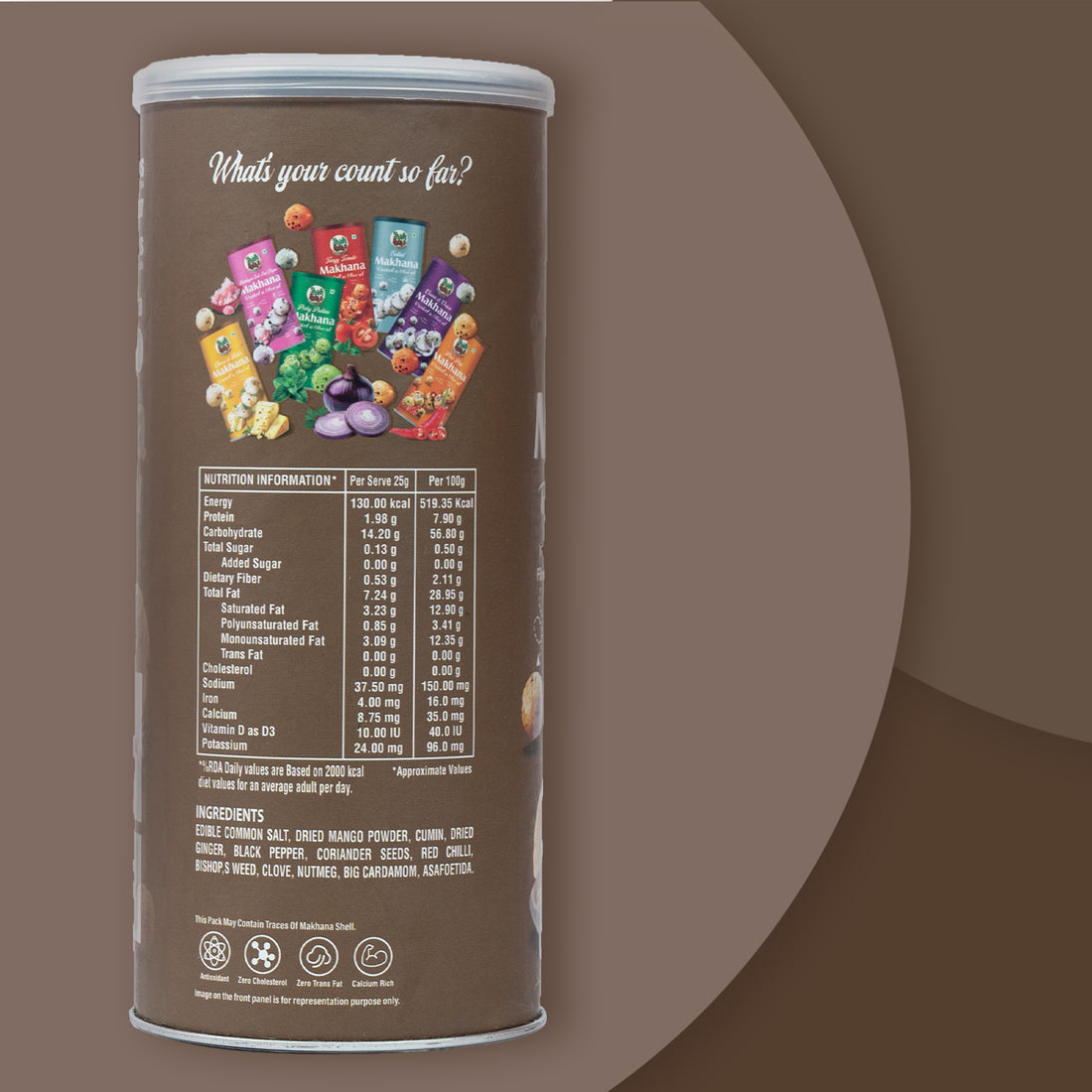 Chat Masala Makhana (80gm)