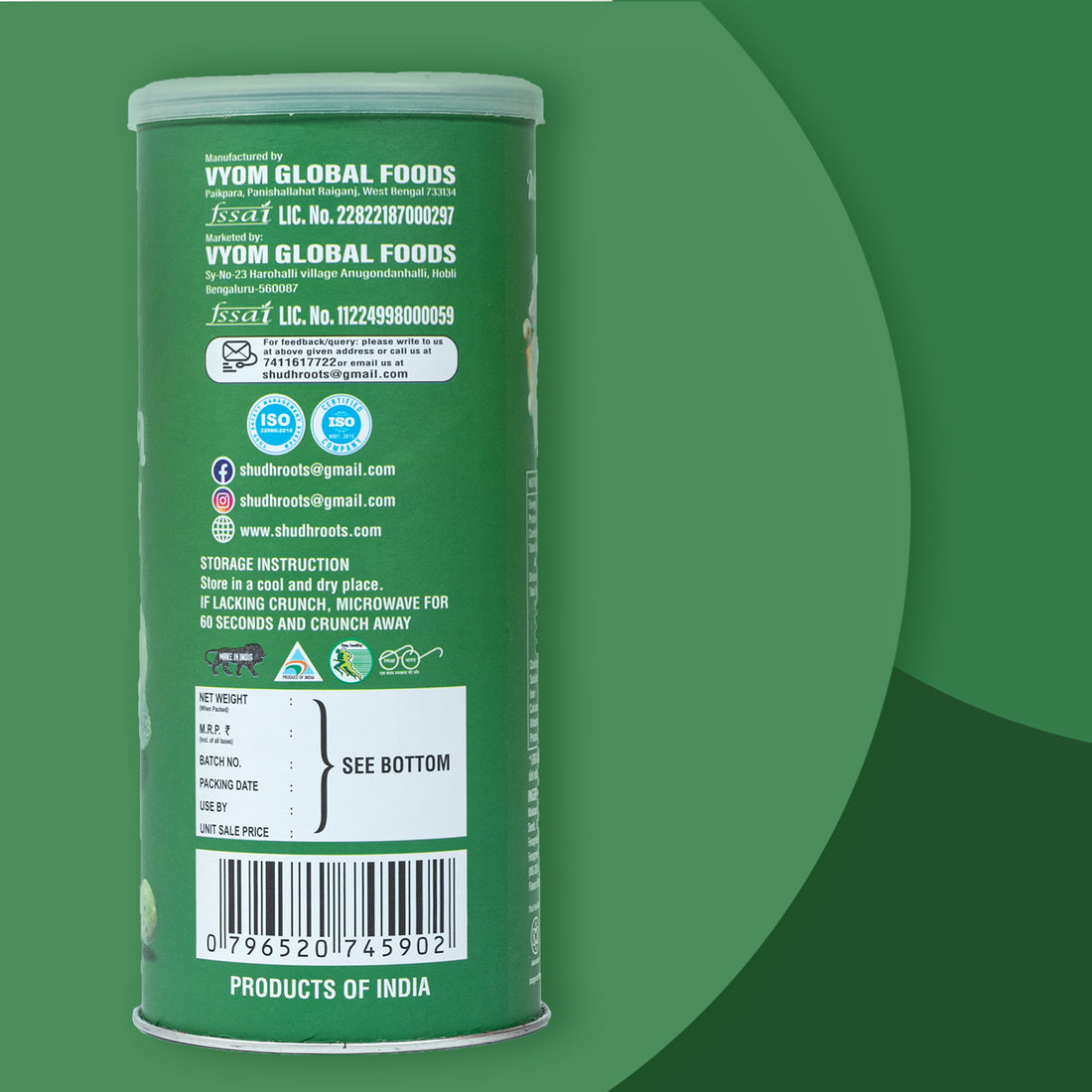 Perky Pudina Makhana (80gm)