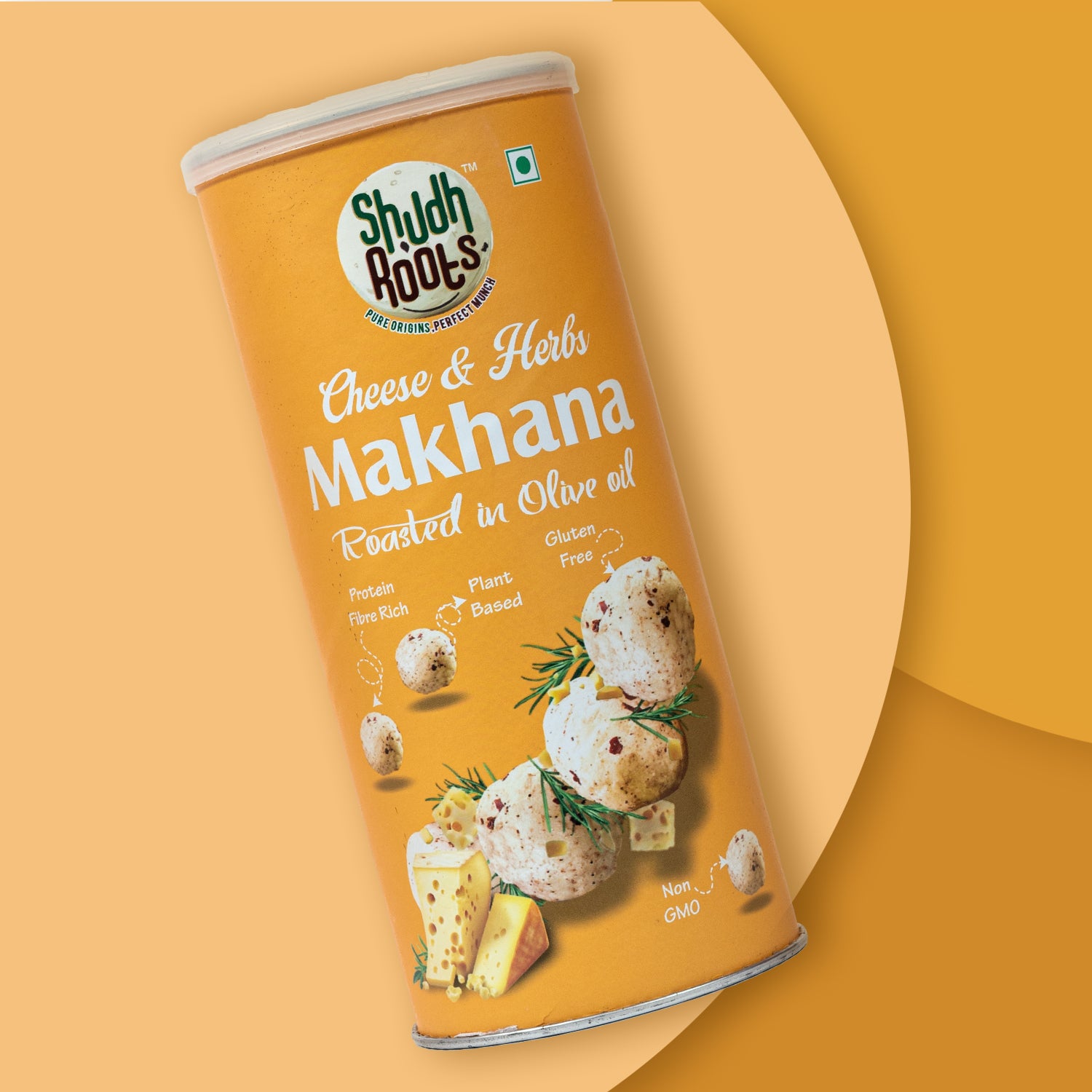 Cheese & Herbs Makhana (80gm)