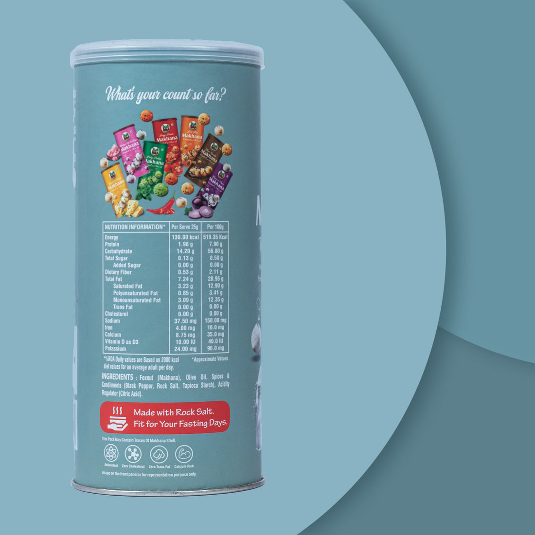 Salted Makhana (80gm)