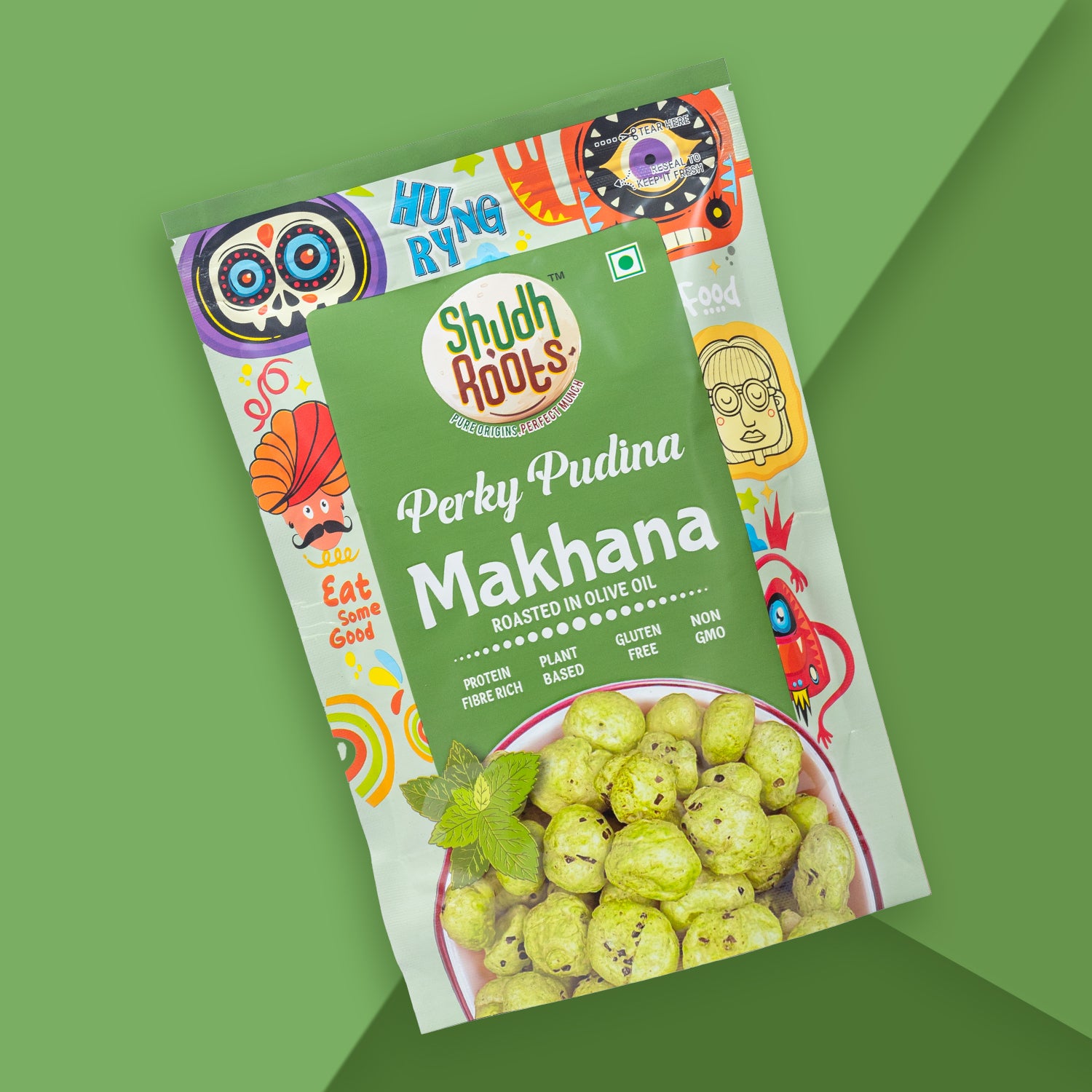 Perky Pudina Makhana (60gm)